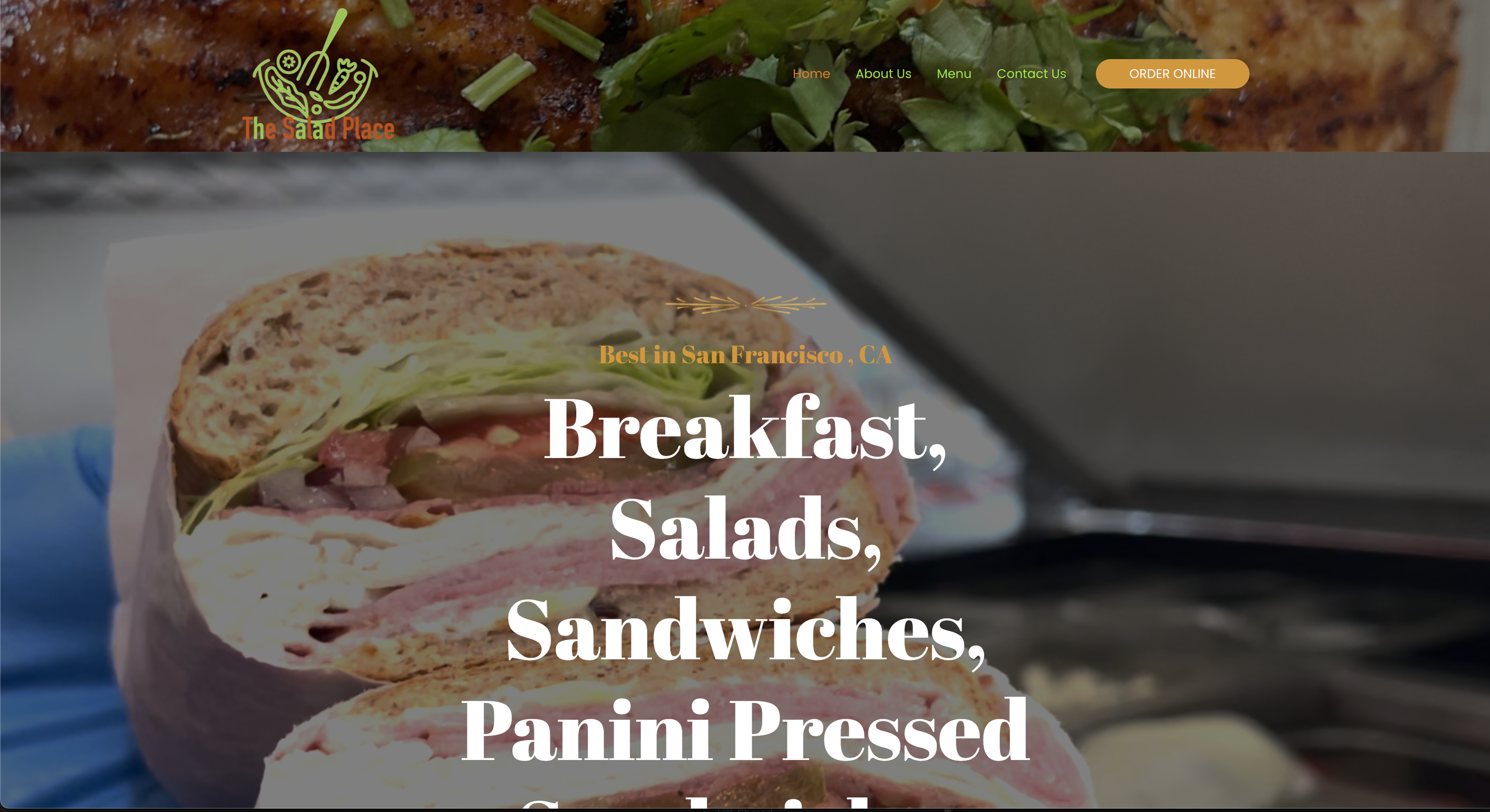 Wordpress Design & Development - The Salad Place | SMACKWAGON